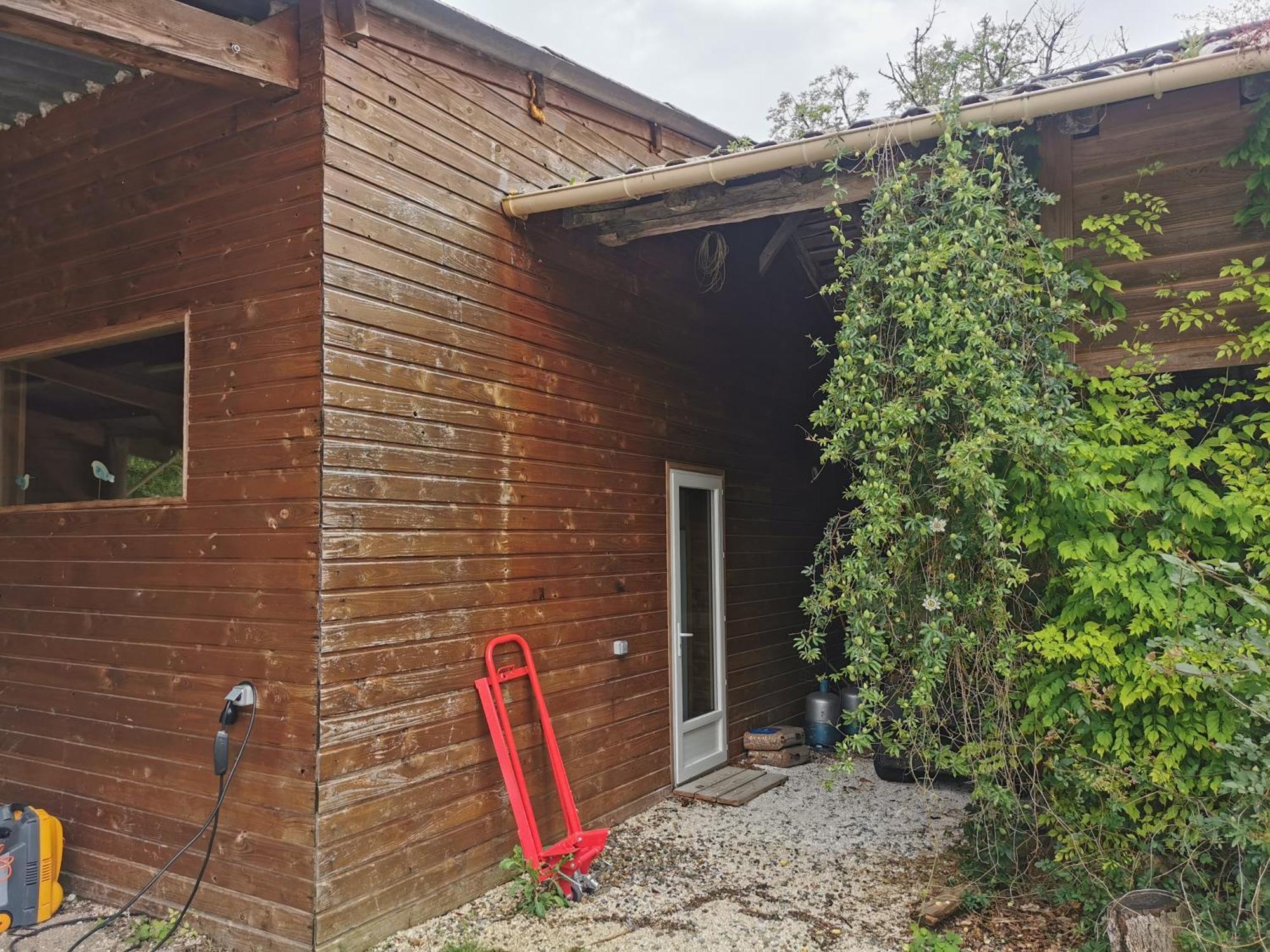 Gite Esprit Cabane Avec Spa Privatif Brassac  Exteriér fotografie